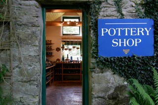 Coolavokig Pottery Shop. Irish Pottery made in Co. Cork Ireland